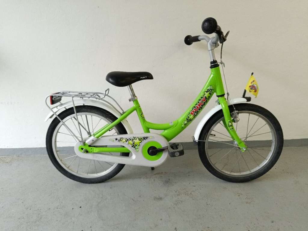 Selling Puky Z edition 18 zoll Fahrrad, guter gebrauchter Zustand, Schloß