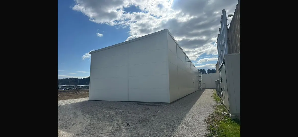 Lagerhalle zu verkaufen, Inkl. Pläne, neuwertig. - Ansicht 2