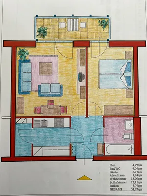2-Zimmer-Wohnung mieten in Linz Land – 52 m², € 600 – Bild 16 von 16