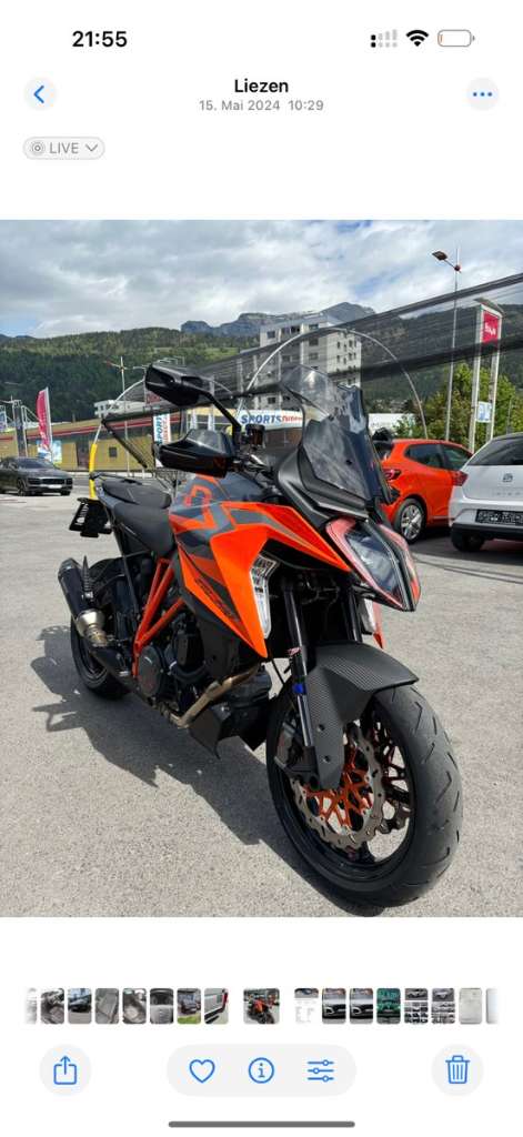 KTM 1290 Super Duke GT Tourer