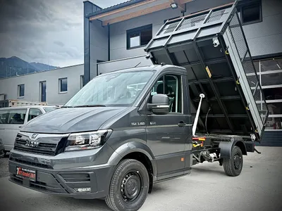 MAN TGE Pritsche 3.160 4x4 KIPPER Transporter / Kastenwagen