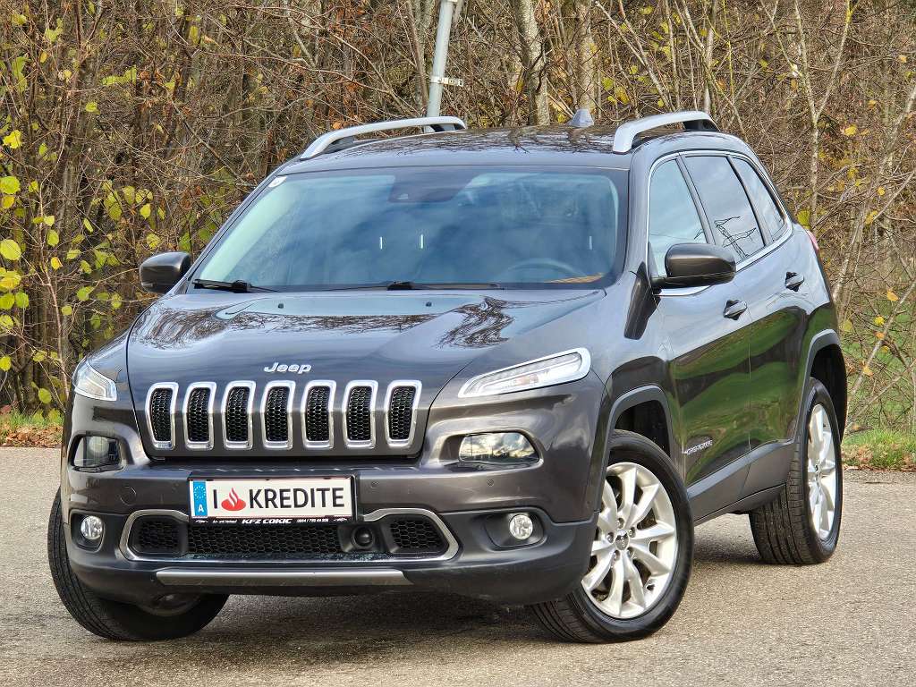 Jeep Cherokee Limited 4WD Top*Kredit*Allrad*Navi*Rückfahrkame SUV / Geländewagen