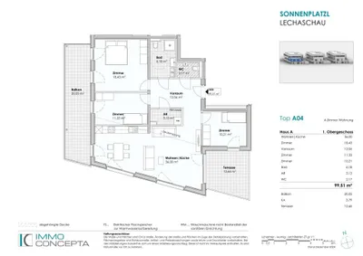 4-Zimmer-Wohnung kaufen in Reutte – 100 m², € 523.000 – Bild 12 von 12