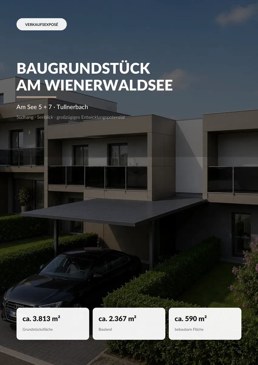 AM WIENERWALDSEE__SÜDHANG__3813m²
