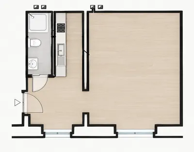 Wohnung mieten in Bruck an der Leitha – 32 m², € 470 – Bild 1 von 4