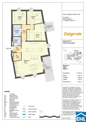 4-Zimmer-Wohnung kaufen in Eisenstadt – 111,08 m², € 555.000 – Bild 13 von 13
