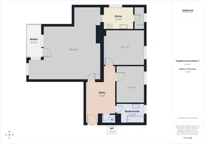 3-Zimmer-Wohnung kaufen in Spittal an der Drau – 95 m², € 157.000 – Bild 32 von 32