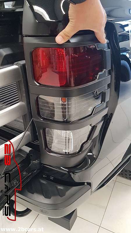 Ford Ranger ab 2019- NEUES MODELL Lichtblenden Lichtabdeckung schwarz  Scheinwerfer Scheinwerferrahmen Rücklicht Heckleuchtenabdeckung -  StyleYourPickup 2B Cars GmbH Wien, € 75,- (1230 Wien) - willhaben