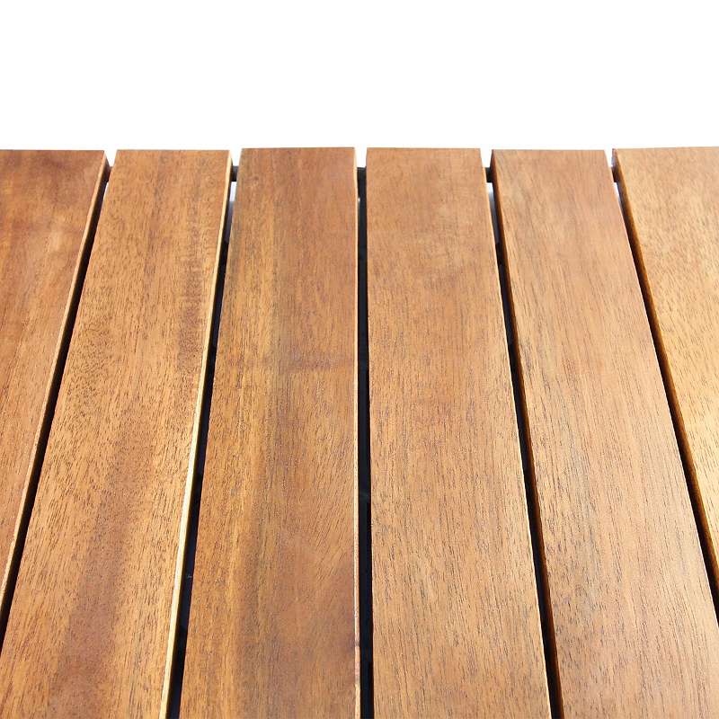 Vorführer* B Ware Holzfliesen aus Akazienholz für Terrasse Balkon Garten 