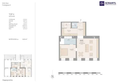 2-Zimmer-Wohnung kaufen in Wien – 64,95 m², € 449.000 – Bild 10 von 10