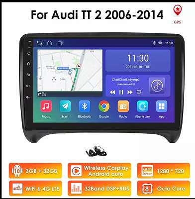 Android Auto Radio für Audi TT MK2 2006-2014 Auto Radio Multimedia  Navigation, € 155,- ( Braunau am Inn) - willhaben