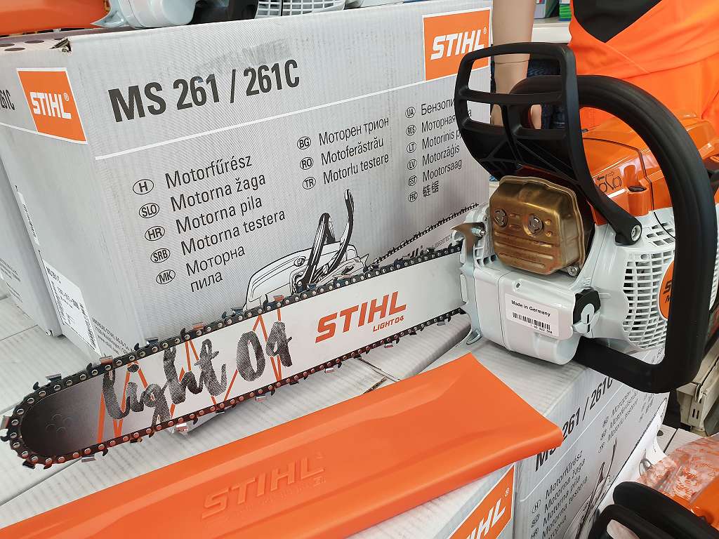 STIHL Benzin-Motorsäge MS 261 C-M