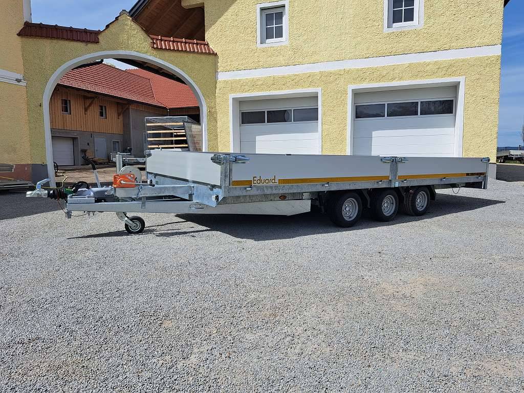 Neu! Eduard PKW Anhänger Auto Transporter 3,5 Tonnen 5022 Hochlader 10