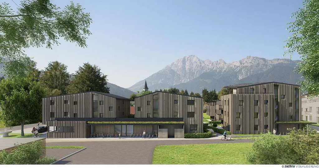 Exklusive 2-Raum Neubau-Wohnung "Am Kukuruz" in Saalfelden - Ansicht 2