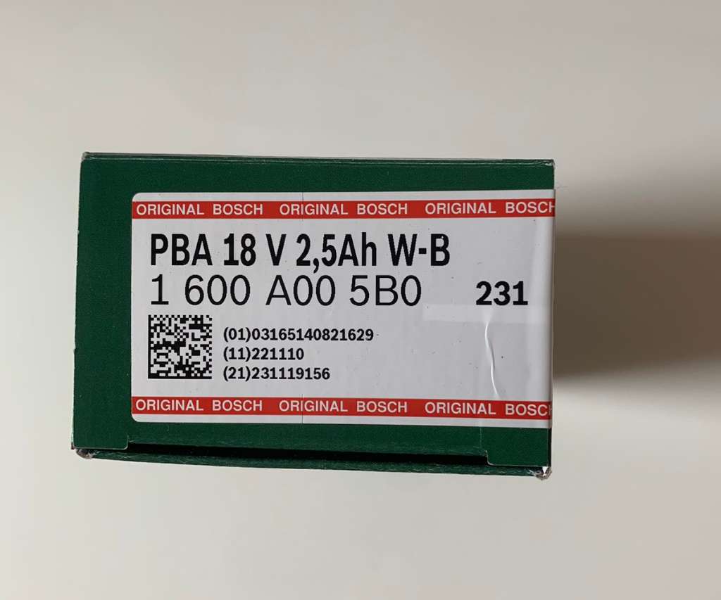 Bosch Akku und Ladegerät PBA 18V 2,5 Ah + AL, € 39,- (4625 Offenhausen) -  willhaben