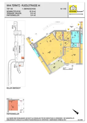 2-Zimmer-Wohnung mieten in Neunkirchen – 62,36 m², € 877 – Bild 8 von 10