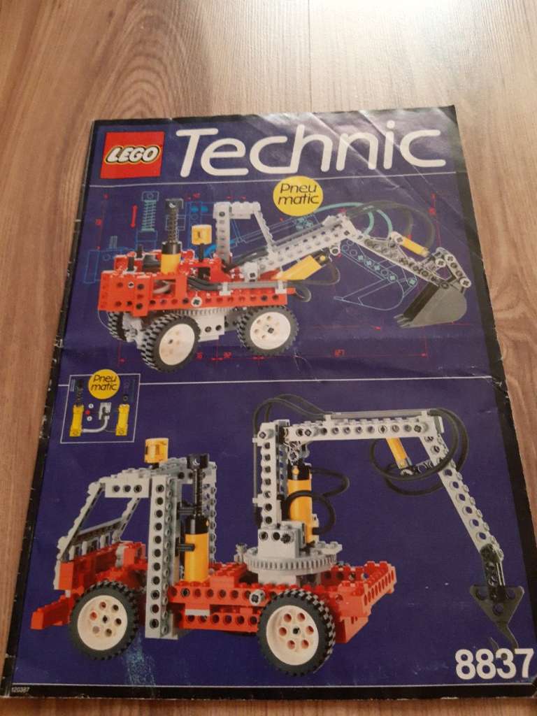 Lego Technic Pneumatic Bauanleitung 8837, € 10,- Wien) - willhaben