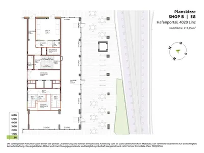 Gewerbeimmobilie mieten in Linz – 218 m², € 4.489 – Bild 12 von 12