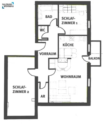 3-Zimmer-Wohnung mieten in Zell am See – 83 m², € 908 – Bild 9 von 9