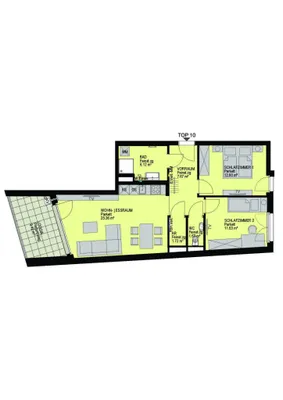 3-Zimmer-Wohnung kaufen in Wien – 67,19 m², € 495.000 – Bild 2 von 17