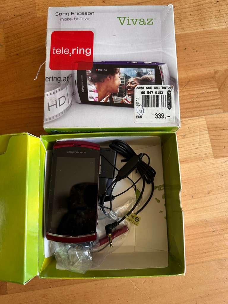 Sony Ericsson W880 Walkman Retro Unboxing 