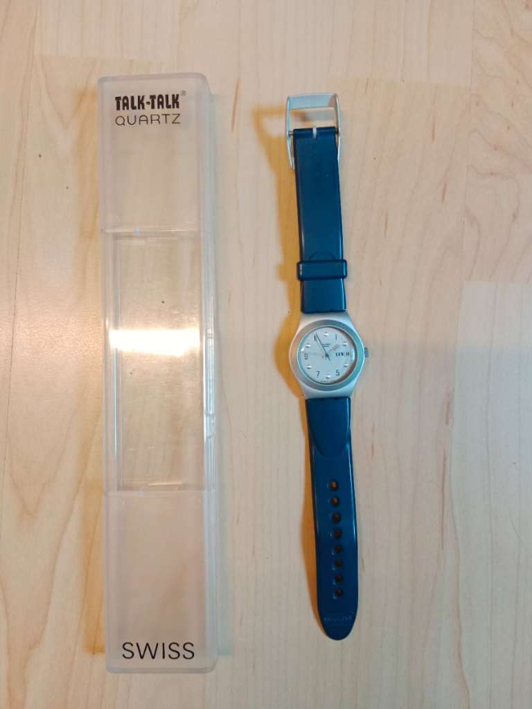 Swatch uhr best sale irony aluminium