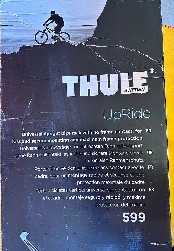 Thule Upride 599 Fahrradträger wie neu, nie gebraucht, € 160,- (9143 St.  Michael ob Bleiburg) - willhaben