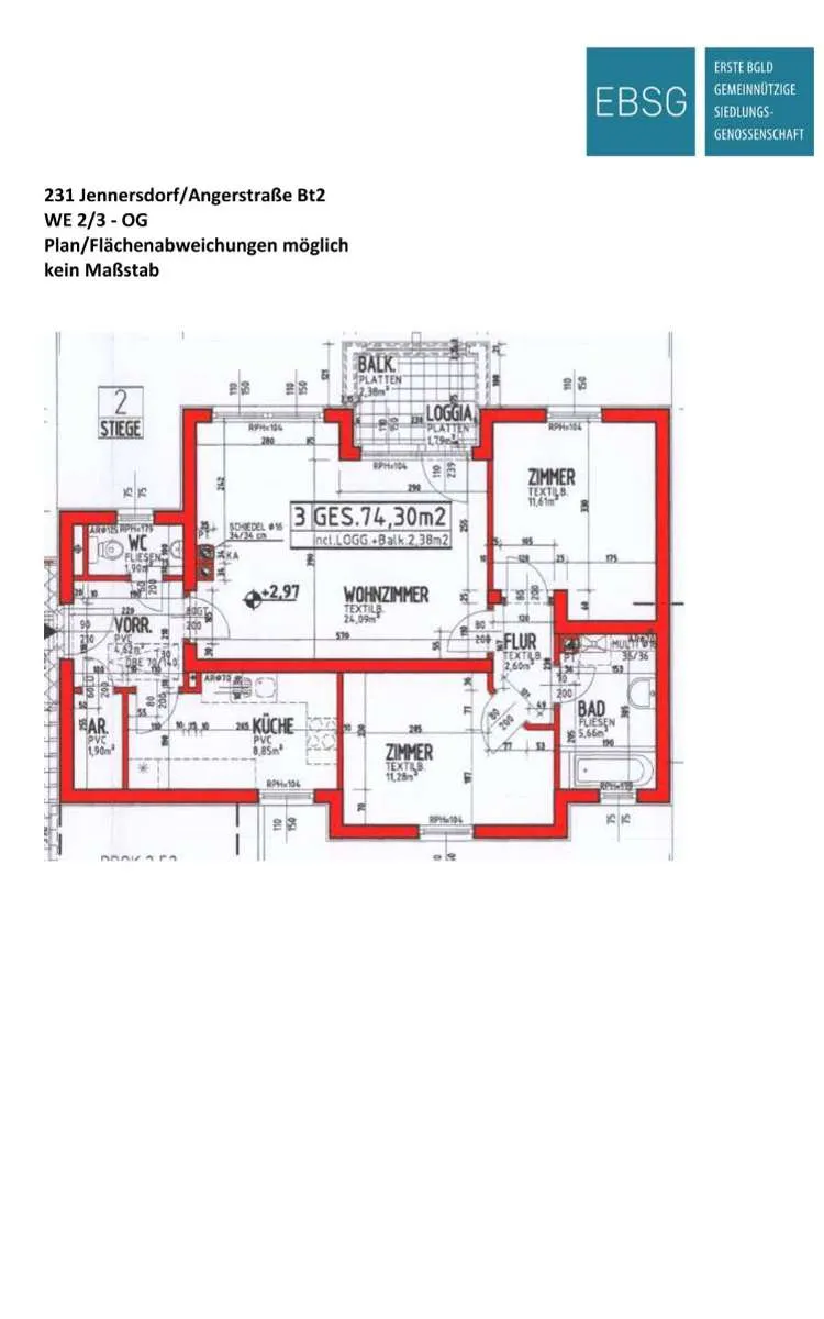 Wohnung – Jennersdorf - Ansicht 2
