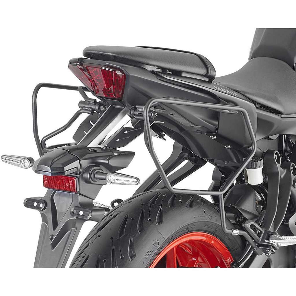 Givi ST609 Motorrad Seitentaschen + Befestigungszubehör - Yamaha MT07 /  Tracer / MT09, € 190,- (3383 Hürm) - willhaben