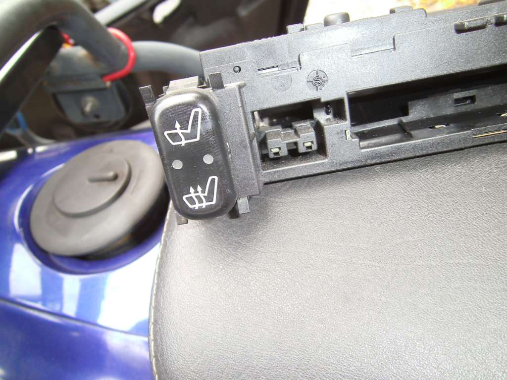 Schalterleiste Sitzheizung Mercedes SLK 170 2x Schalter original