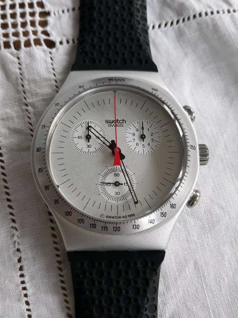 Swatch irony sale aluminium 1995