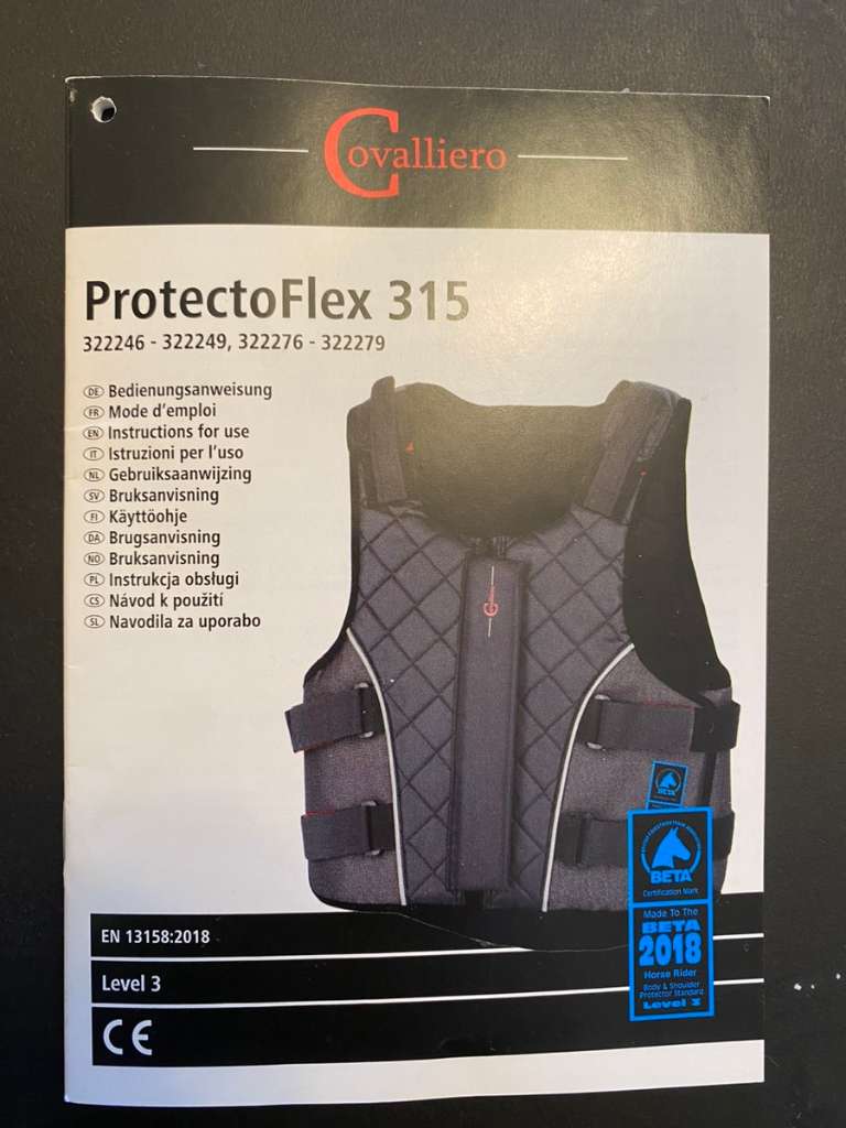 Covalliero Sicherheitsweste ProtectoFlex Light 315 Beta für Erwachsene