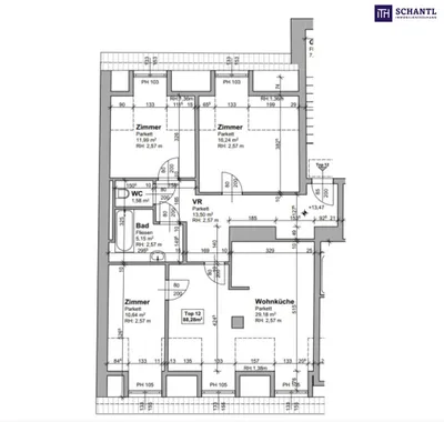 4-Zimmer-Wohnung kaufen in Graz – 88,28 m², € 325.000 – Bild 13 von 15