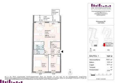 3-Zimmer-Wohnung kaufen in Wien – 80 m², € 479.000 – Bild 5 von 5