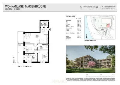 3-Zimmer-Wohnung kaufen in Gmunden – 89,58 m², € 696.000 – Bild 9 von 9