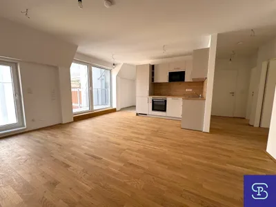 Provisionsfrei: Sonniger 89m² DG-Erstbezug mit Loggia + Terrasse im topsanierten Altbau - 1100 Wien – Bild 2