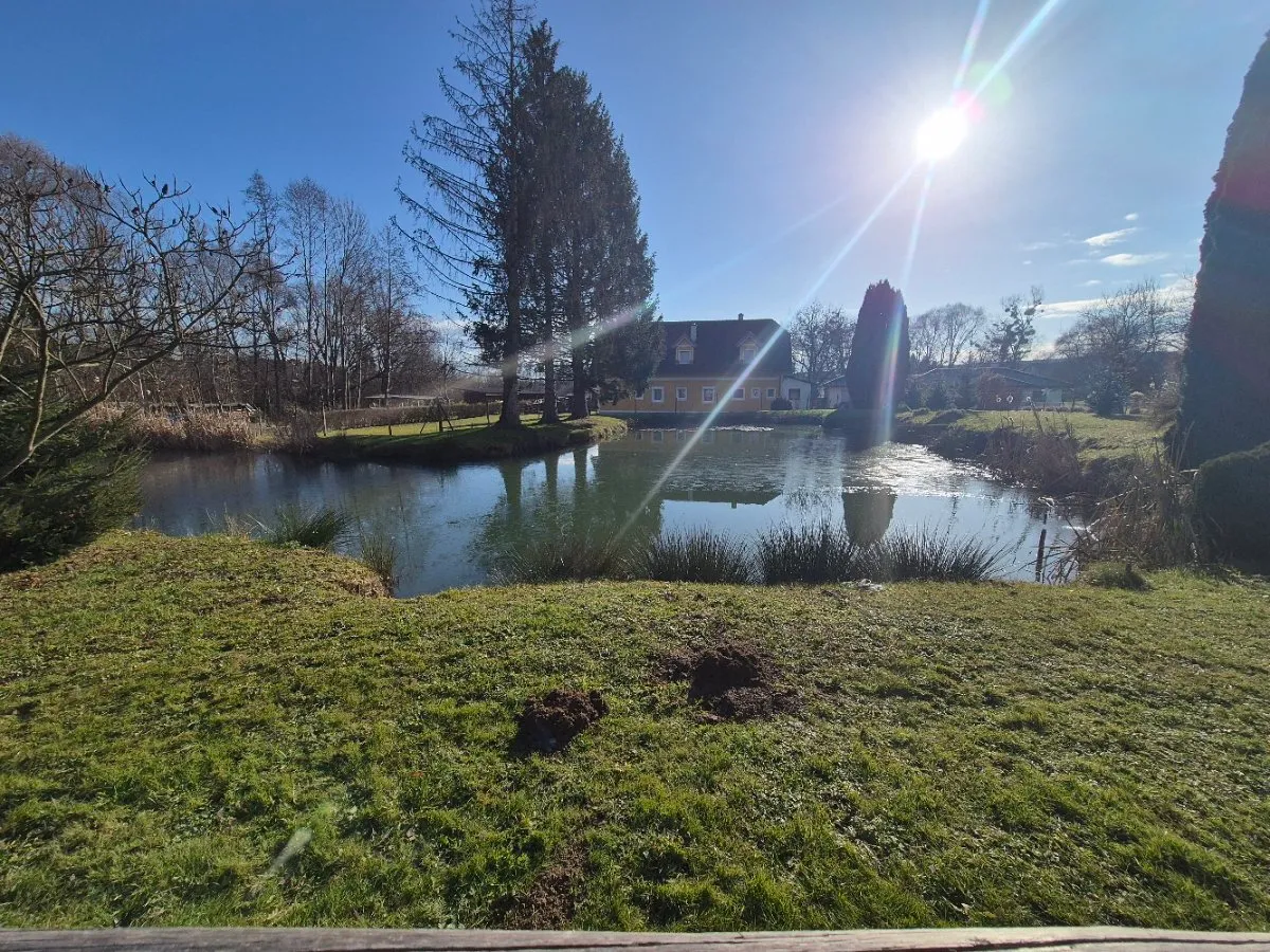 Provisionsfrei - Großzügiges Baugrundstück mit Naturteich in ruhiger, zentraler Lage in Unterrohr bei Hartberg