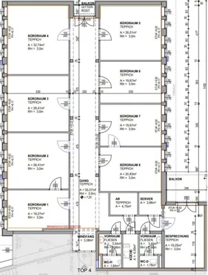 9-Zimmer-Gewerbeimmobilie mieten in Graz – 292 m², € 3.636 – Bild 7 von 7