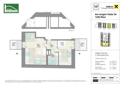 2-Zimmer-Wohnung kaufen in Wien – 72,02 m², € 521.000 – Bild 21 von 21