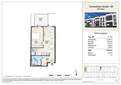 2-Zimmer-Wohnung kaufen in Wien – 49,81 m², € 263.900 – Bild 11 von 11