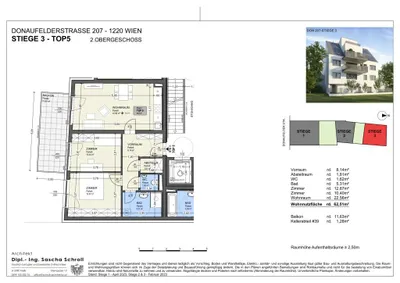 3-Zimmer-Wohnung kaufen in Wien – 63,79 m², € 419.000 – Bild 20 von 20