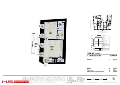2-Zimmer-Wohnung kaufen in Wien – 46,38 m², € 499.000 – Bild 14 von 14