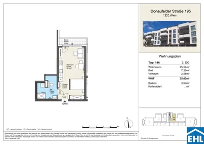 Immobilie kaufen in Wien – 36,11 m², € 226.590 – Bild 6 von 6