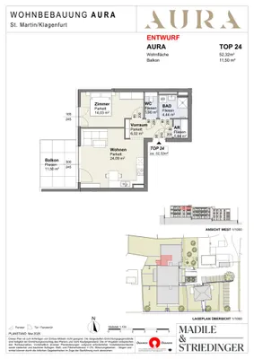 1-Zimmer-Wohnung kaufen in Klagenfurt – 52,32 m² – Bild 4 von 4