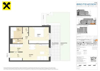 2-Zimmer-Wohnung kaufen in Korneuburg – 54,93 m², € 329.500 – Bild 8 von 8
