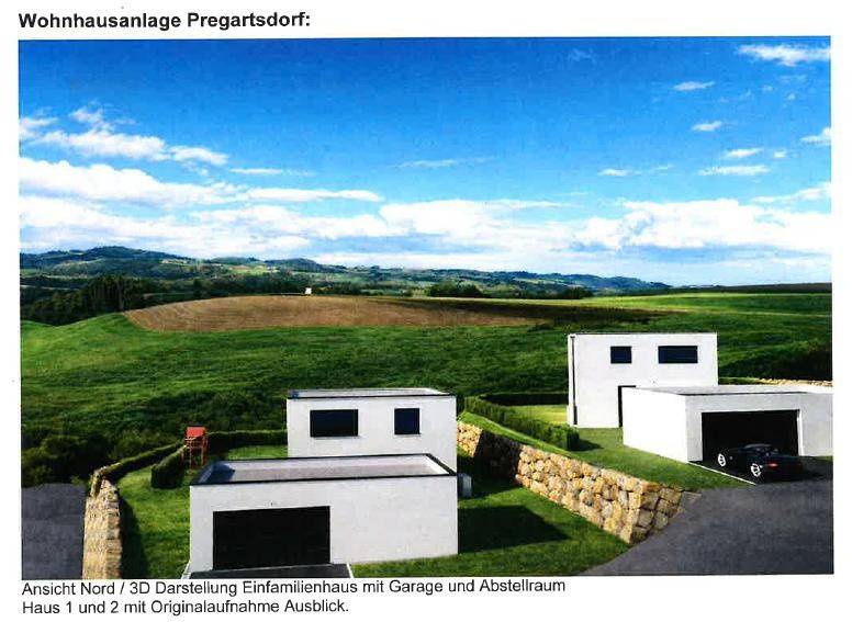 2 Einfamilienhäuser in Pregartsdorf am Stadtrand von Pregarten- Rohbau- schlüsselfertig auf Anfrage - Widok 3