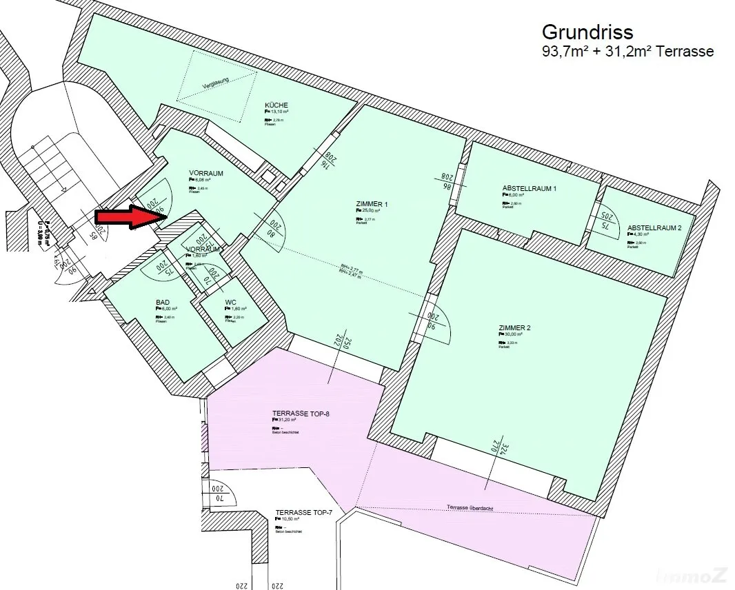 Wohnung – Graz, Eisteichsiedlung, Waltendorf - Ansicht 2