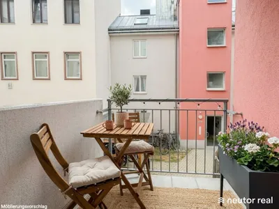 CHARMANTE 3-ZIMMER WOHNUNG MIT BALKON - LICHTDURCHFLUTET - NÄHE AKH UND JOHANN-NEPOMUK-VOGL-PLATZ