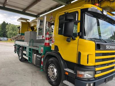 Scania P114 Hubarbeitsbühne Pagliero Multitel... LKW über 3,5t