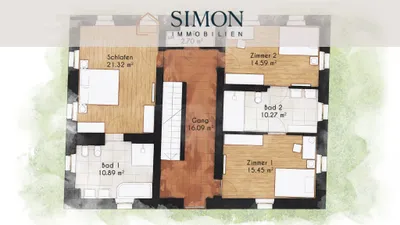 4-Zimmer-Wohnung mieten in Salzburg Stadt – 218 m², € 4.493 – Bild 4 von 7